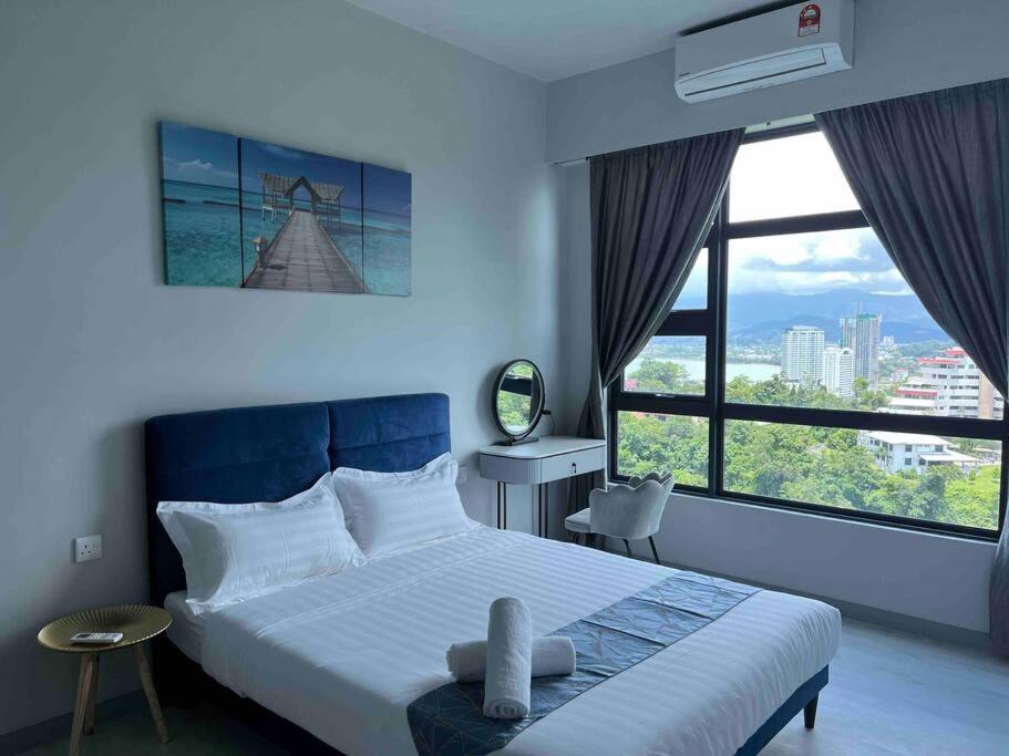 Jq Tower2 Jy Home - Mt Kinabalu View And Seaview, Contactless Self Check-In, Free Wifi Kota Kinabalu Exterior photo